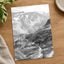 French Alps with Road, Black and White by Annie Spratt Photo Print Wall Decor