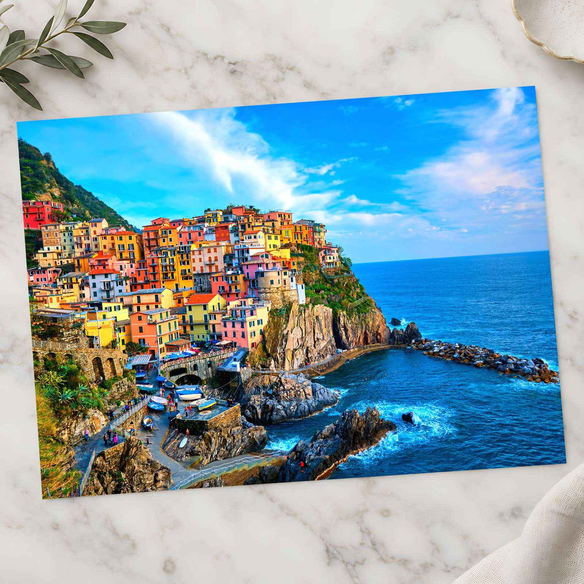Cinque Terre National Park, Liguria, Italy Photo Print Wall Decor