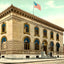Post Office, Altoona PA in 1906 vintage print