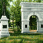 Davidson Arch, Greensboro, NC in 1906 vintage print