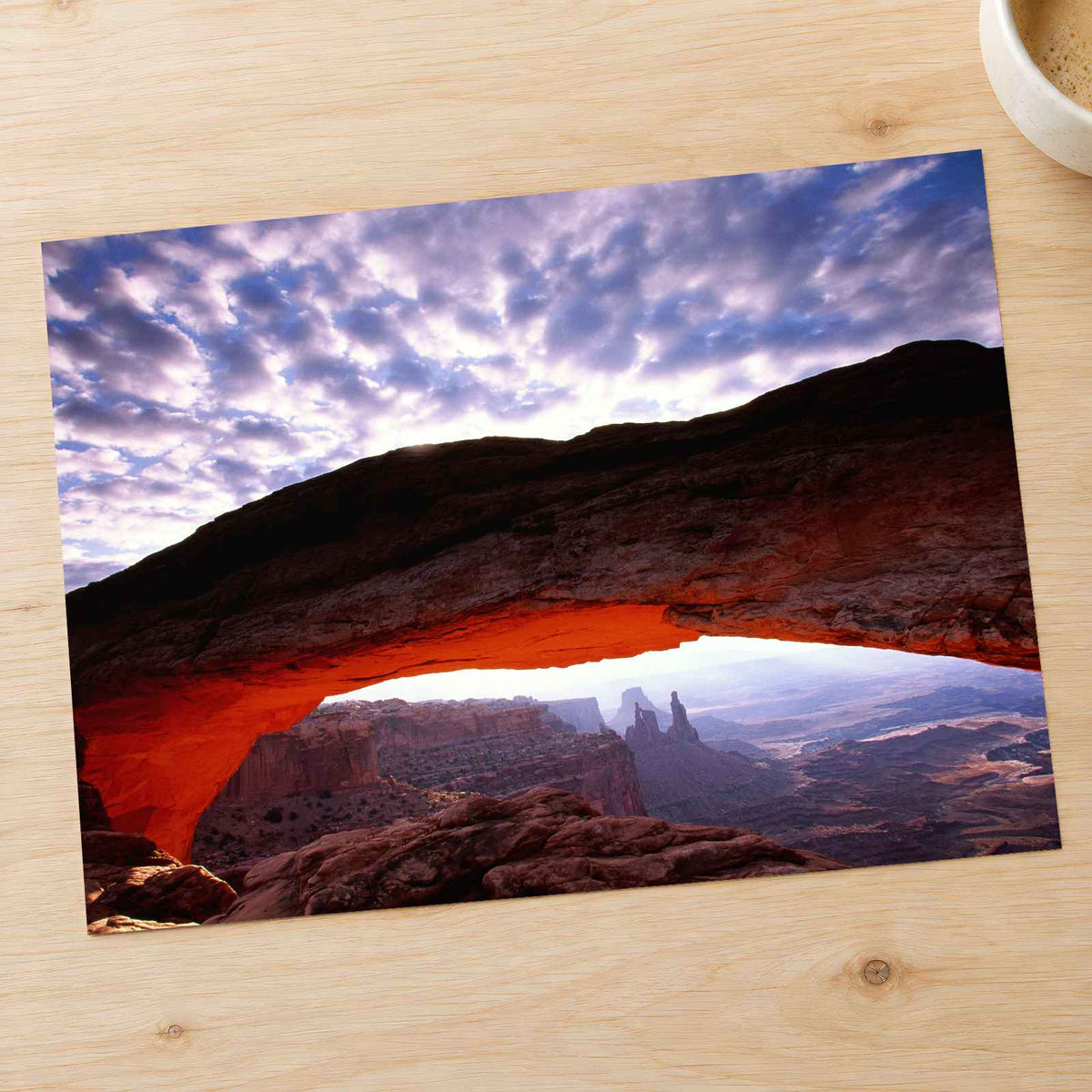 Canyon Arch Photo Print Wall Decor