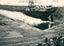 Freighter Launch at Superior WI Ship Yards vintage print