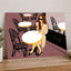 Woman Enjoying Coffee at Paris Cafe Art Print Wall Decor