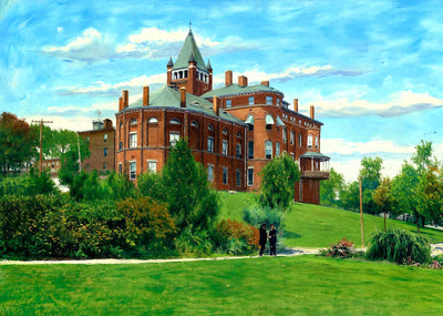 Science Hall, UT Knoxville, TN in 1907 art print