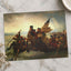 Washington Crossing the Delaware painting by Emanuel Leutze (1851)