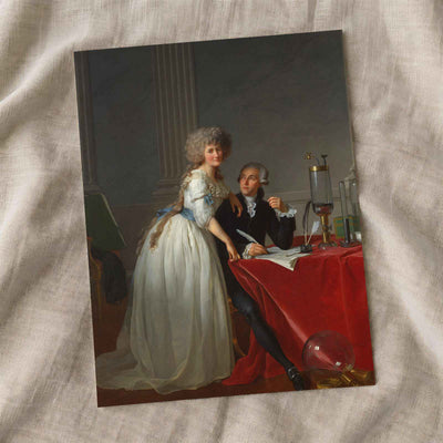 Antoine Laurent Lavoisier art print by Jacques Louis David (1788)
