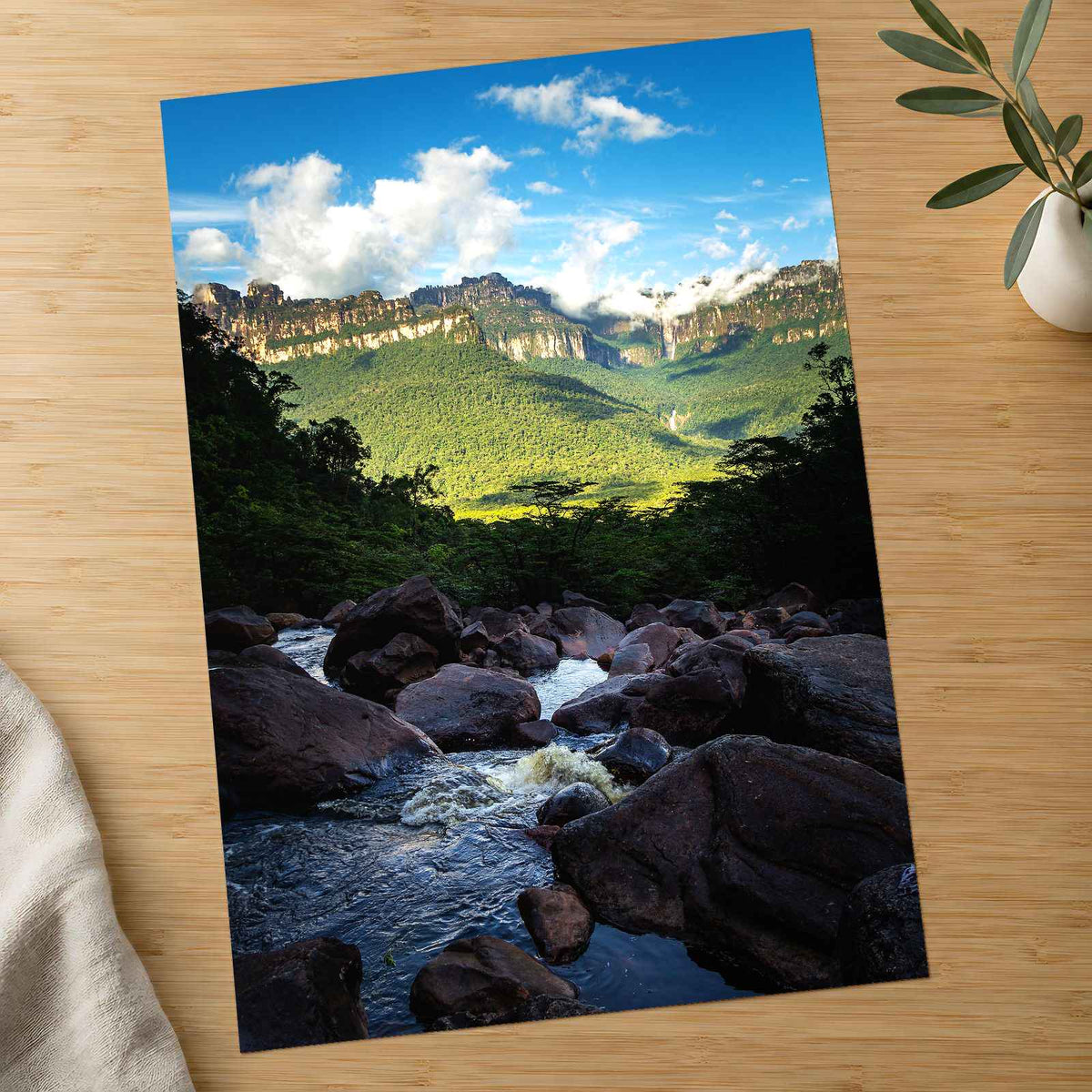 Churun River, Canaima National Park Photo Print Wall Decor