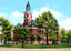 Court House, Paris, TN in 1926 vintage print