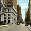 Fifth Ave & Wood St, Pittsburgh PA in 1906 vintage print
