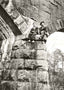 Rock Bridge on W.N.C.R.R., Salisbury, NC 1905 vintage print