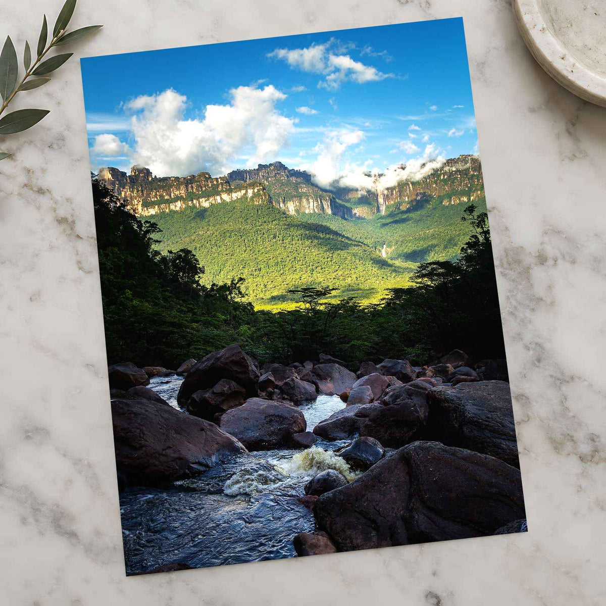 Churun River, Canaima National Park Photo Print Wall Decor