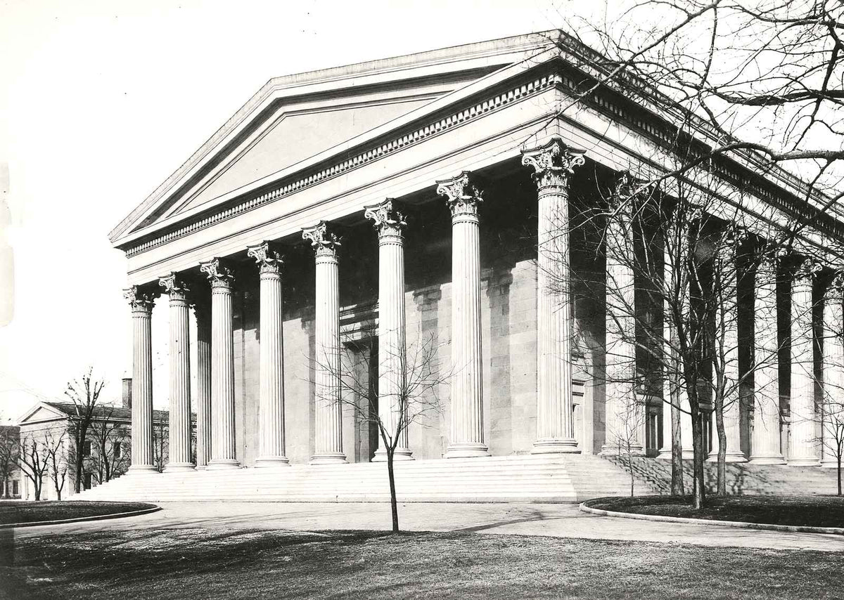 Girard College, Philadelphia PA in 1904 restored photo print