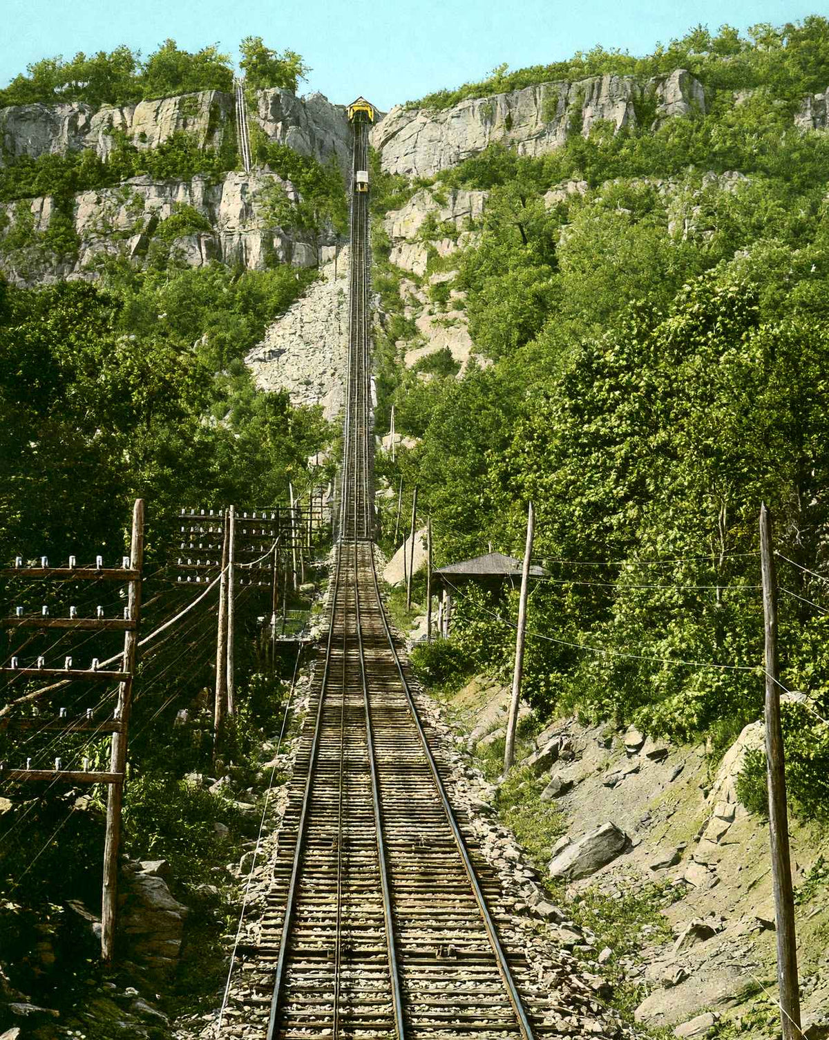 Lookout Mountain Incline, Chattanooga, TN vintage print