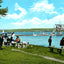 Waukesha Beach, WI in 1906 vintage print