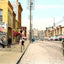 West Milwaukee St Near Jackson St, Janesville vintage print