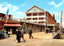 Hotel Luray from Boardwalk, Atlantic City, NJ vintage print
