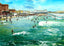 Noon Bathing, Atlantic City, NJ in 1901 art print