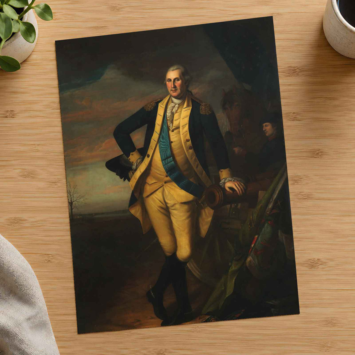 George Washington painting by Charles Willson Peale (1776)