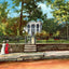 Polk Place, James K. Polk Home, Nashville, TN vintage print