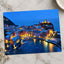 Vernazza Village at Night in Italy Photo Print Wall Decor
