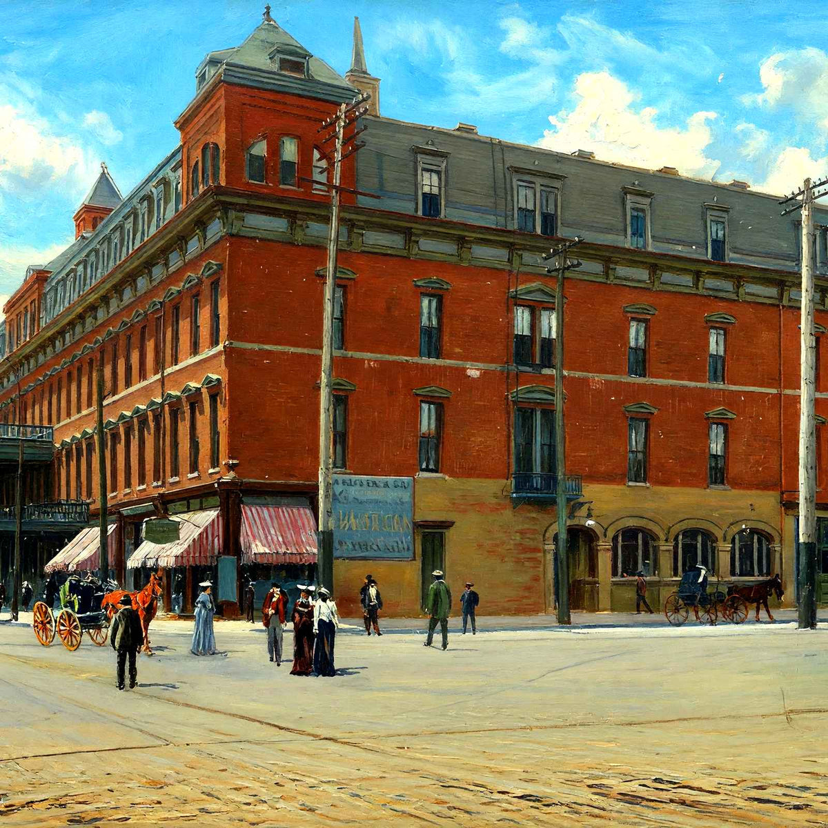 Read House, Chattanooga, TN in 1905 art print