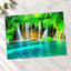 Multiple Waterfalls Cascading Photo Print Wall Decor
