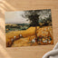 The Harvesters painting by Pieter Bruegel the Elder (1565)