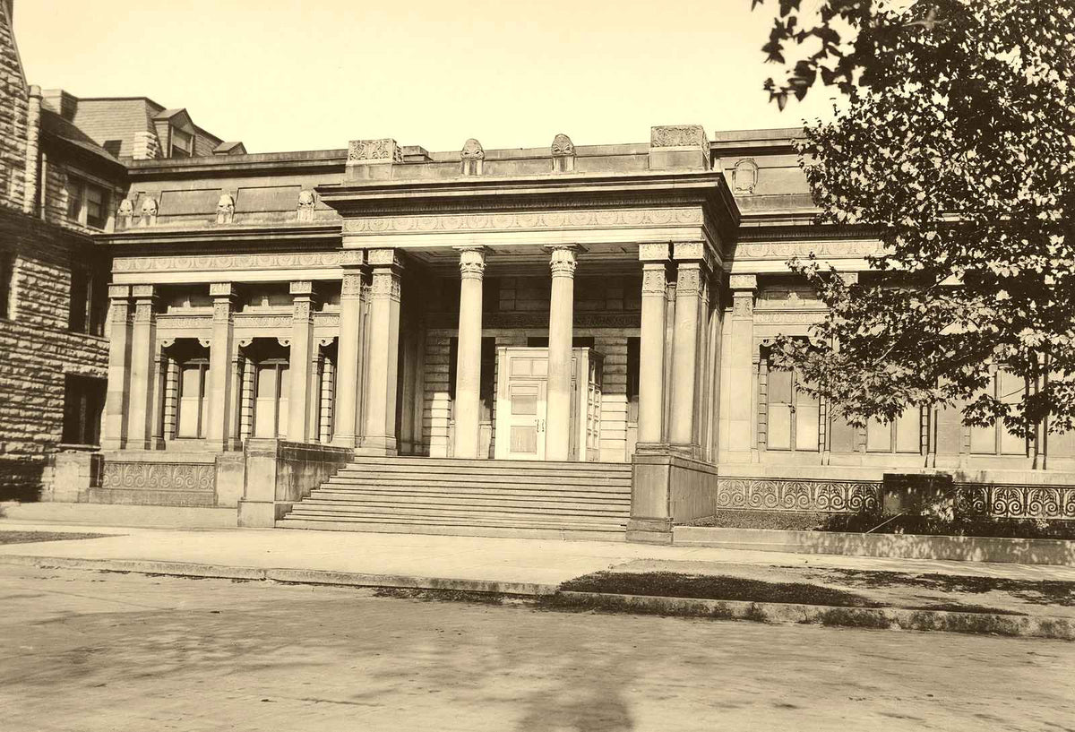 Historic Layton Art Gallery, Milwaukee WI vintage photo print