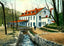 Mineral Springs Park Hotel, Reading, PA 1907 art print