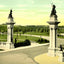 Highland Park Entrance, Pittsburgh PA in 1906 vintage print