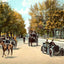 Main Street Looking West, Lakewood, NJ vintage print