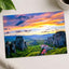 Monastery of Rousanou, St. Nicholas Anapavsa Photo Print Wall Decor