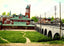 Lehigh Valley Station and Viaduct, Allentown vintage print