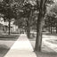 Walnut Street Looking East, Titusville PA restored photo print