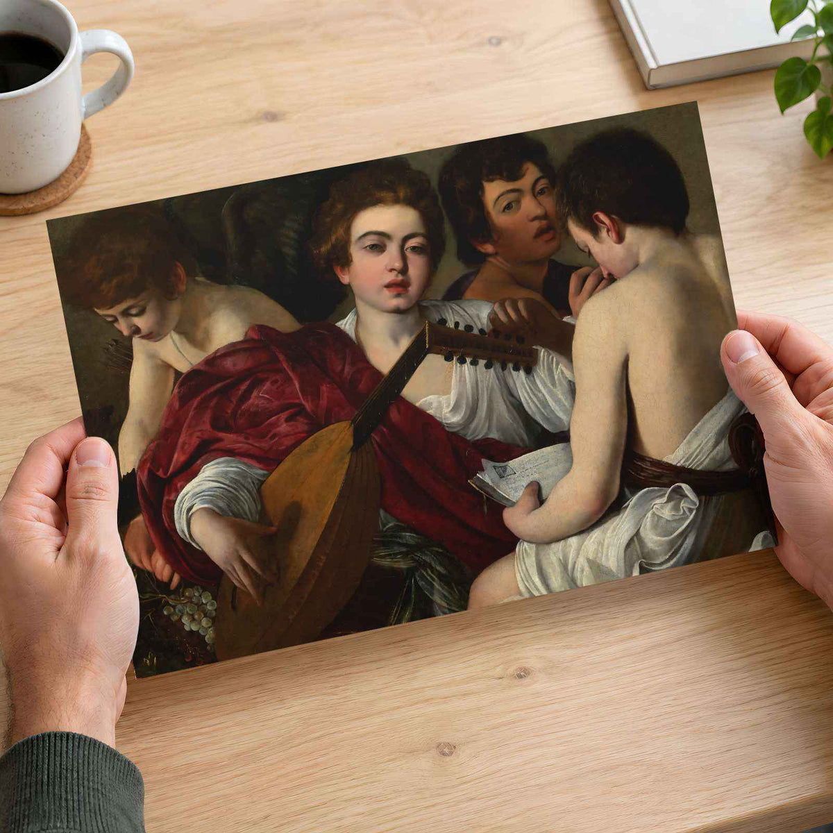 The Musicians art print by Caravaggio (Michelangelo Merisi) (1597)