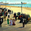 Spring Afternoon, Atlantic City, NJ in 1901 art print
