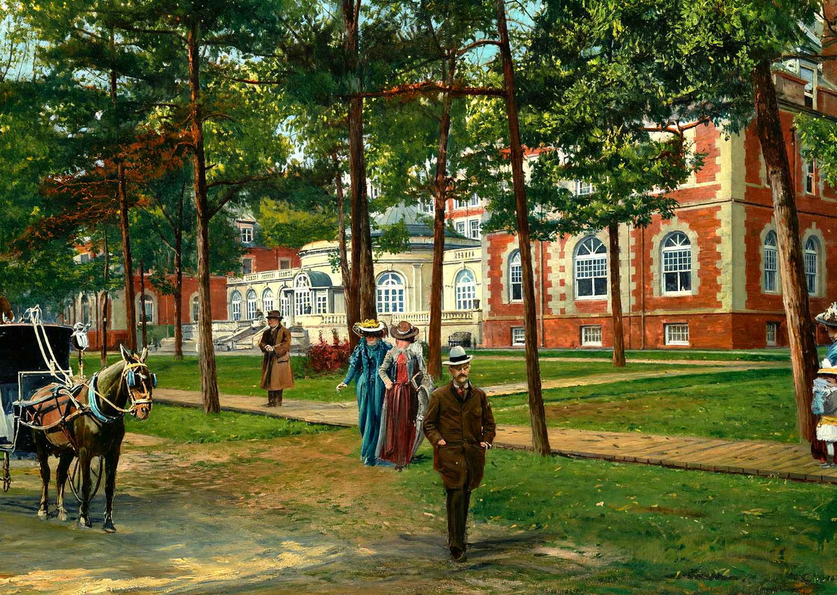 Laurel in the Pines, Lakewood, NJ in 1905 art print