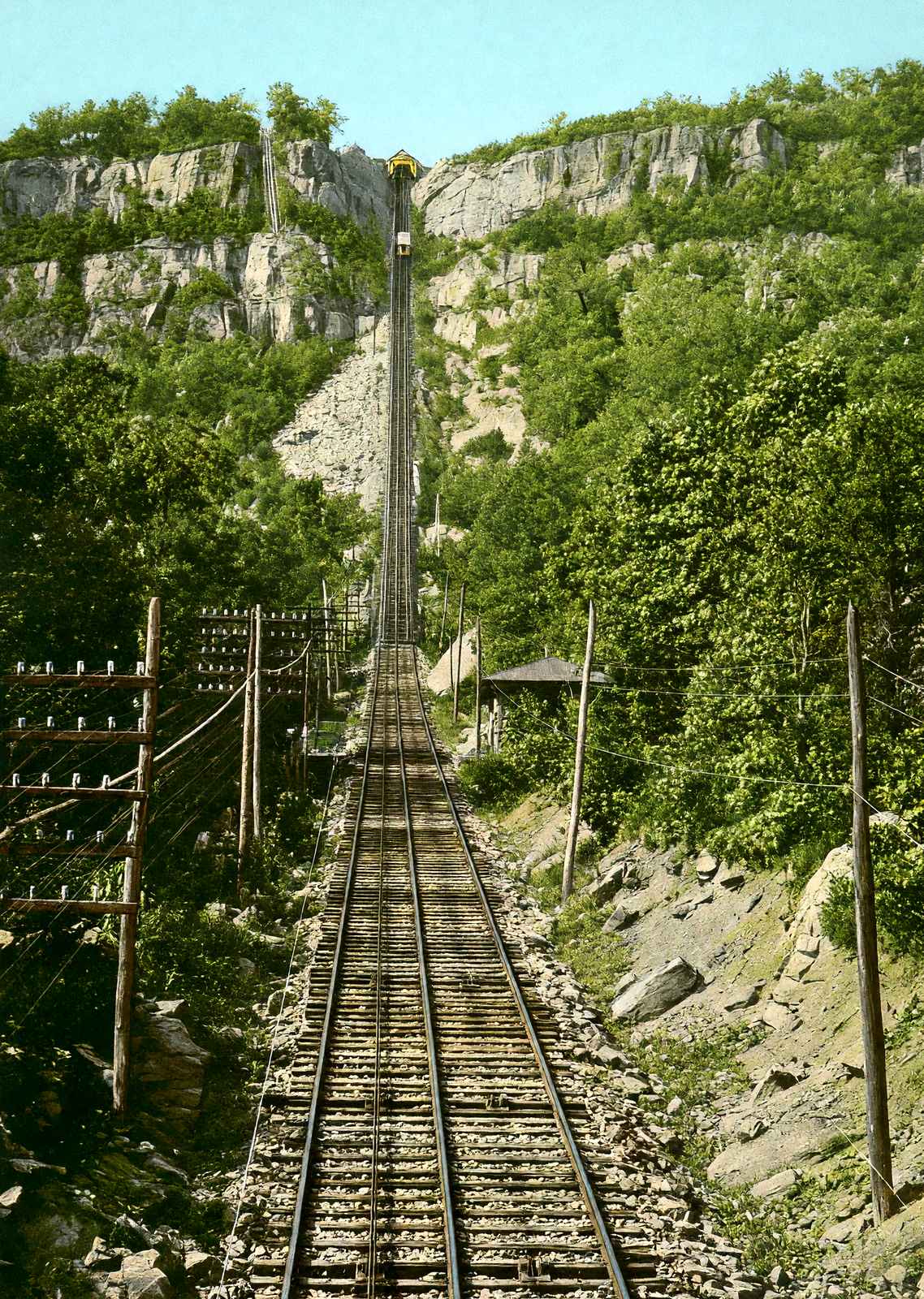 Lookout Mountain Incline, Chattanooga, TN vintage print