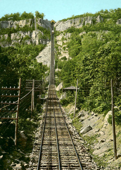 Lookout Mountain Incline, Chattanooga, TN vintage print