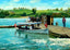 Old Ferry, Knoxville, TN in 1907 painting