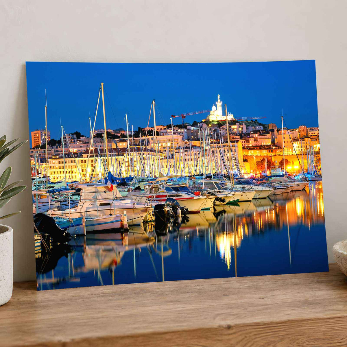 Marseille Old Port (Vieux-Port De Marseille) Photo Print Wall Decor