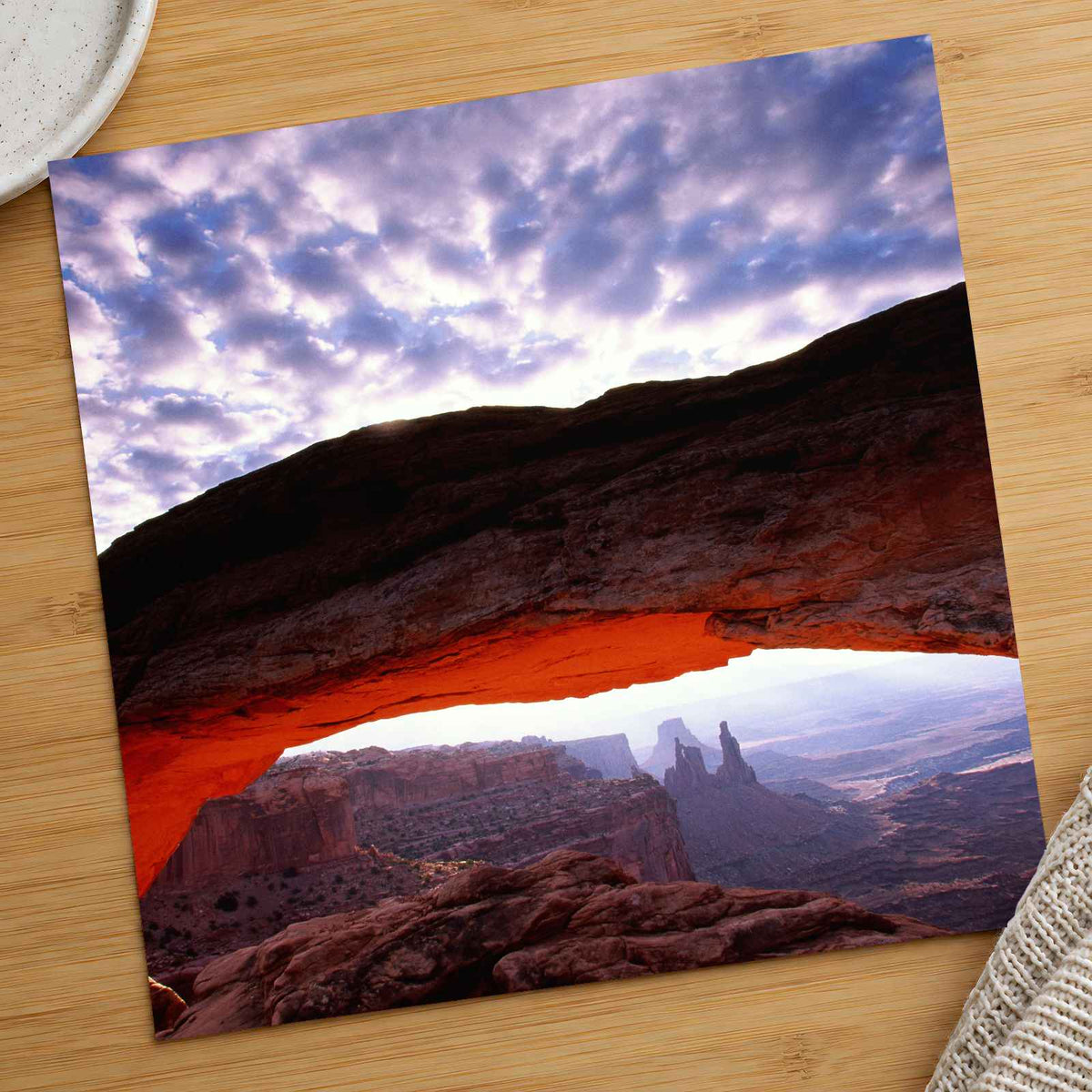 Canyon Arch Photo Print Wall Decor