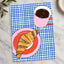 Cup of Coffee and Croissant by Beatriz Camaleão Art Print Wall Decor