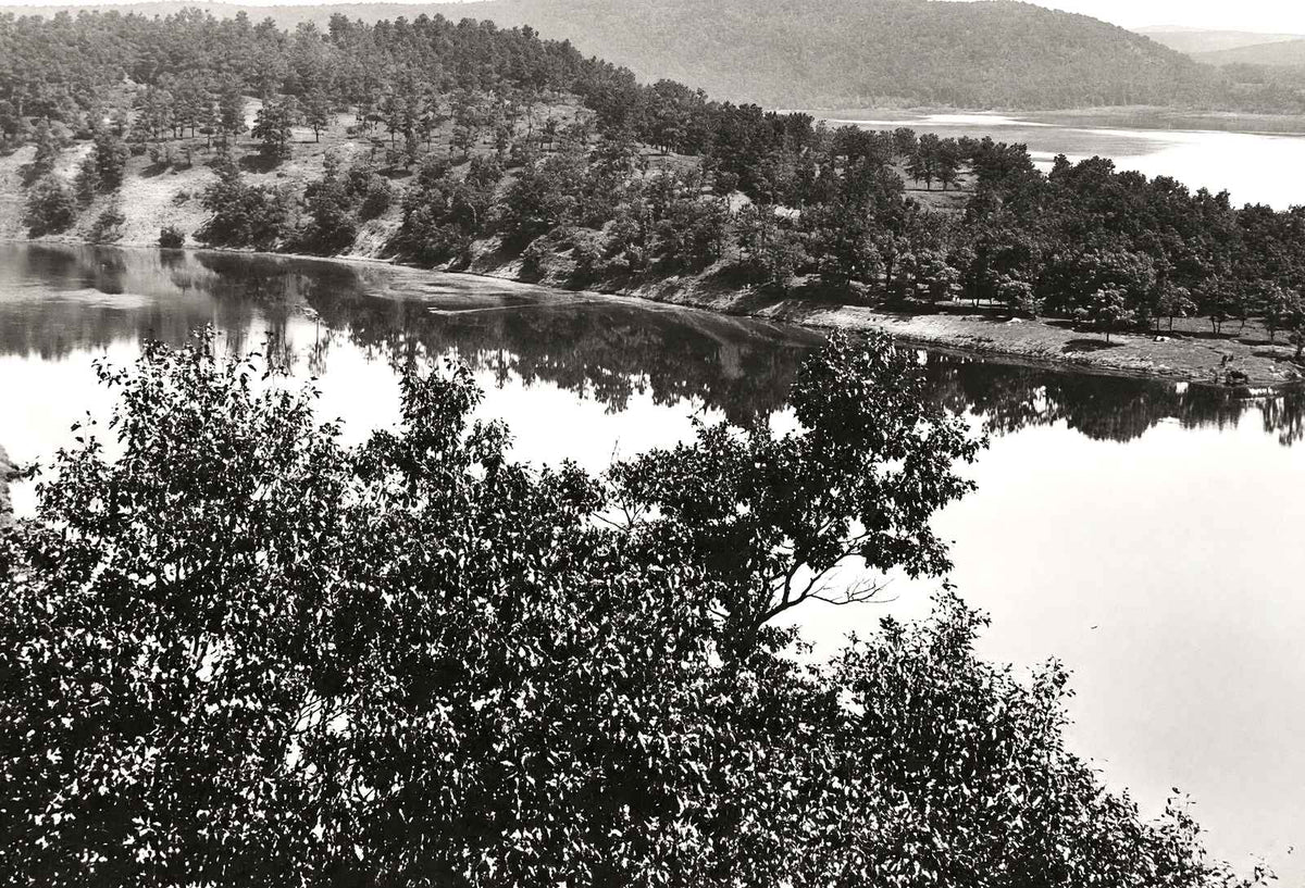 Lake Mallalieu Hudson WI in 1907 vintage print