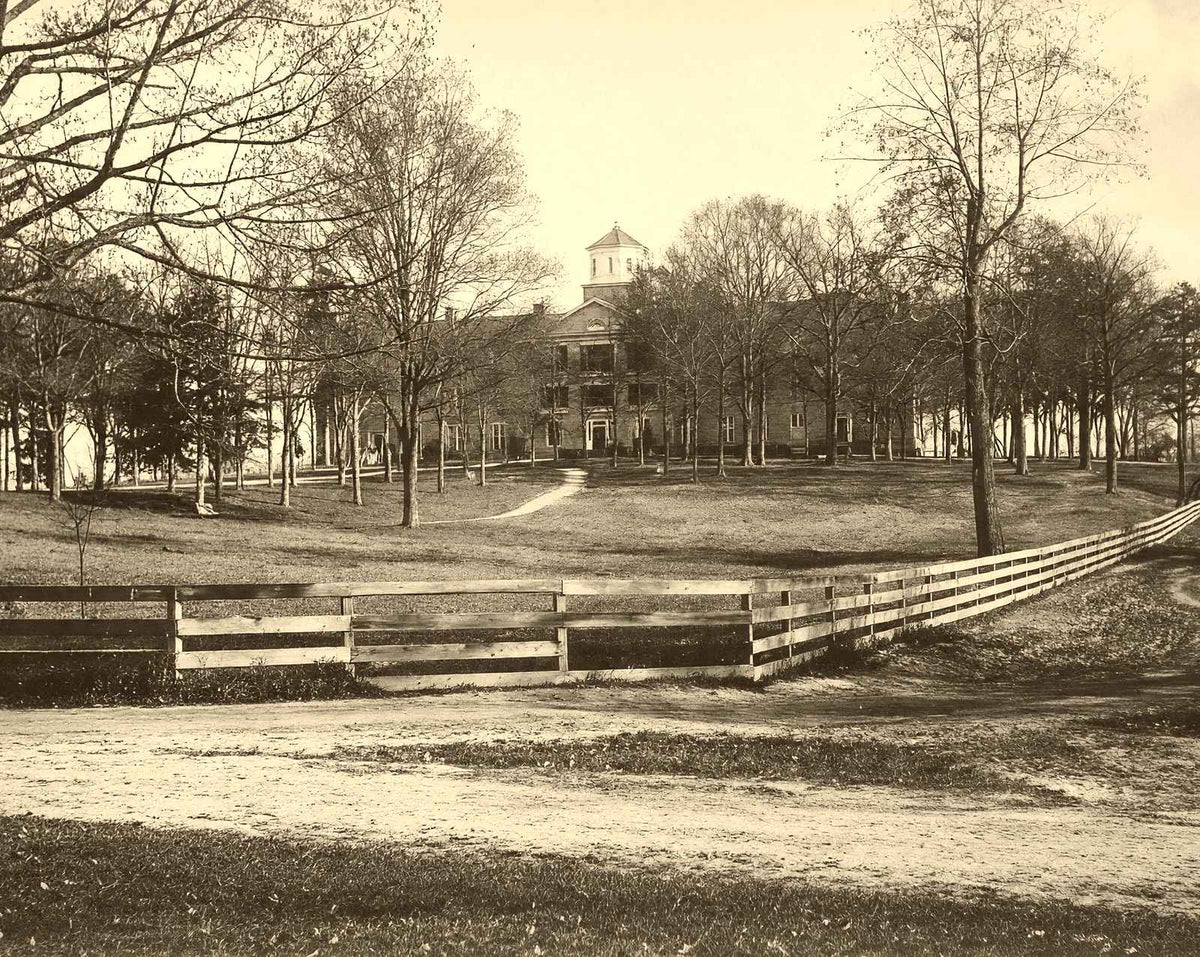 Greensboro Female College, Greensboro NC 1904 restored photo print