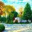 Mount Olivet Cemetery, Nashville, TN in 1906 art print