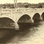 Historic John St Bridge, Appleton WI in 1905 vintage photo print