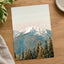 Snowy Mountain Peak Olympic National Park by Hans Photo Print Wall Decor