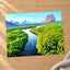 Aerial Phang Nga Bay in Thailand Photo Print Wall Decor
