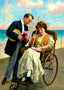 A Strategic Move, Atlantic City, NJ in 1907 art print